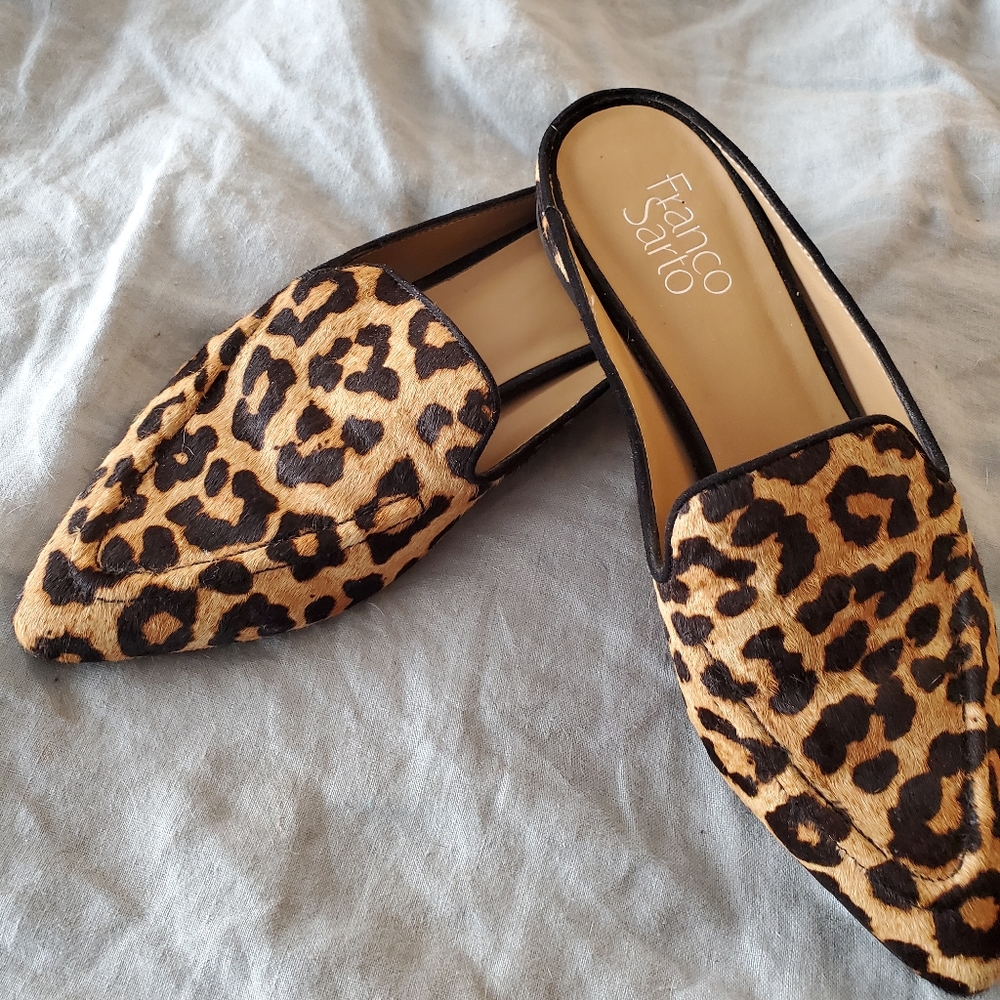 Franco Sarto hair on slides